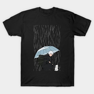 the rain and the kitty T-Shirt